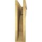 Ekena Millwork 7"W x 28"D x 28"H Thin Bryant Rough Cedar Woodgrain TimberThane Corbel, Primed Tan CORUR07X28X28BRYRCPR - alternate 6